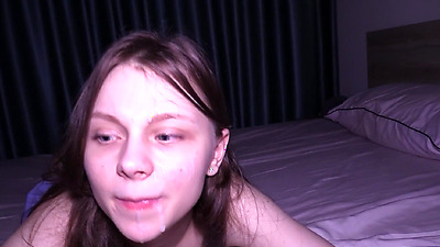 TOO CUTE TO FUCK - 18 yo Beauty Gets Her Hole Stretched By A Huge Dick