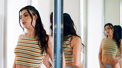 My hot petite maid is cleaning naked should I take the hint?