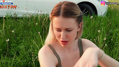 What are you doing in the Forest!? Let me Give You A Ride!? I Met A Meditating Stranger and Fucked H