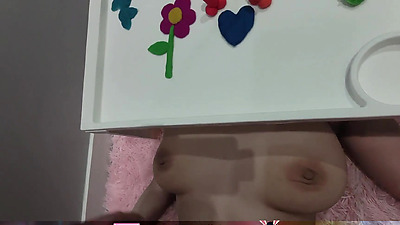 My Japanese stepdaughter's first time reverse cowgirl