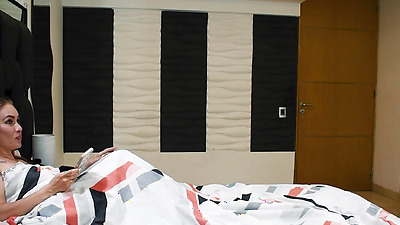 MY STEPMOTHER LETS ME SPEND THE NIGHT IN HER ROOM AND IN HER BED BECAUSE OF NATURE NOISES