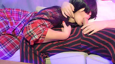 Cum in mouth and swallow, facial compilation 1