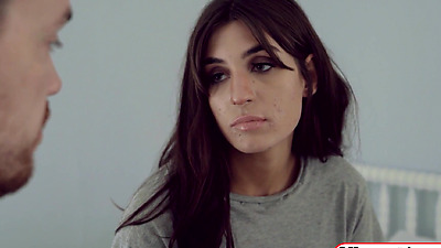 Naughty teen stepsister Dana Wolf is horny and needs Kyle Mason big penis