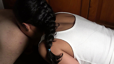 This is what I call sucking a man's booty the way he really likes it! POV, Facesitting and big facial