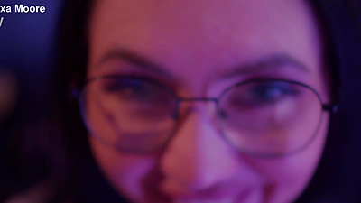 Naughty woman gives blowjob her paramour's.