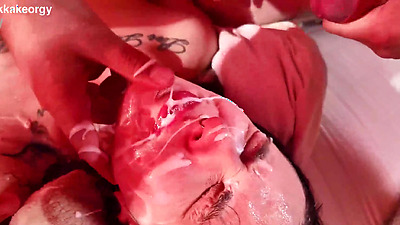 teen hates cum but needs the big dicks