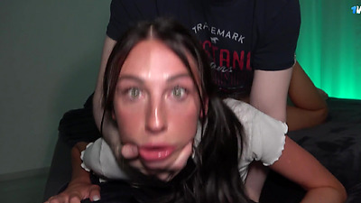 TIKTOK MADE HER FAMOUS - Influencer Whore Gets Her Back Blown Out - Juicy Alison