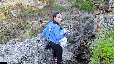 Public Sex In A Cave With Thai MILF Bitch Who Is Truly Insatiable