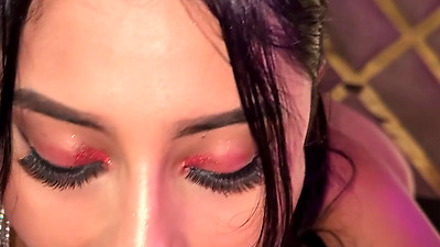 I give my boyfriend one more pussy - amateur 3some with sexy doll tantaly