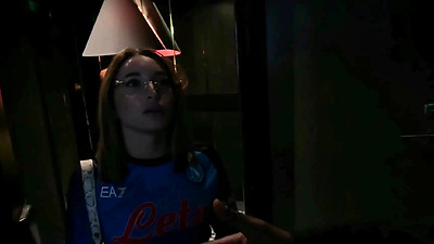 The Napoli Fan Sara Diamante Cheats On Her Boyfriend And Agrees To Get Her Butt Fucked!!!