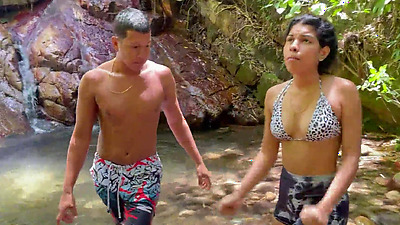 Unknown latina babe gets fucked in the woods while she is lost 1PT