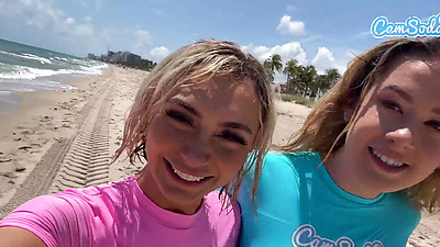 Camsoda - Two Lesbian Girls Lick Each Other Pussy And Fuck With Dildo