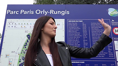 Katy Rose decides to fuck with 2 strangers she met on the street because her boyfriend is cheating