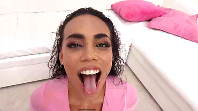 First time DAP - Violeta Grey 5on1 WET Hardcore only anal, anal creampie