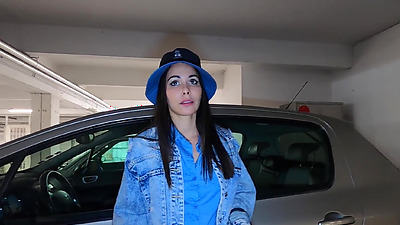 Stepmom gets anal fucked in parking lot to pay stepson's remaining debts