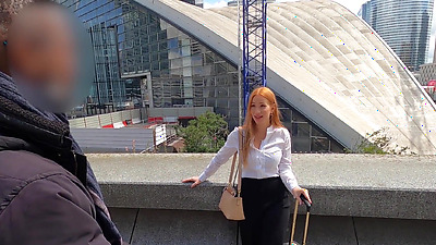 Kiara Lord Gets Fucked Wildly In Anal By 2 Black Strangers Met On The Street in Paris