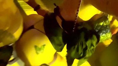 Big-tailed blonde gets excited at the club and ends up having good sex in the bathroom 3