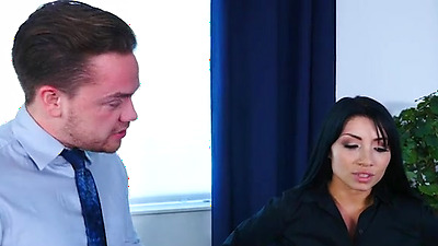 Rina Ellis Fucking In The Office With Her Innie Pussy - Juliana Grandi