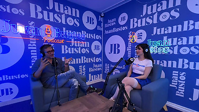 Soifiee Cooper, petite white chick addicted to threesomes, cums while telling her fantasies and Juan Bustos Podcast