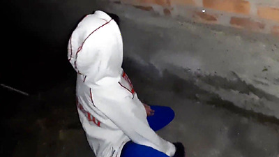 My stepsister gave me cunnilingus so that I wouldn't tell my parents that she smokes (with dirty Russian talk)