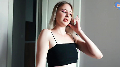 Stepsister Makes Amends With My Shaft. Fucking a Russian Whore with Cum on Panties