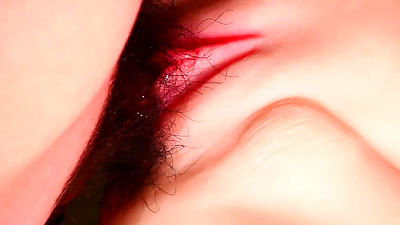 Feel the moisture of a beautiful woman's vagina