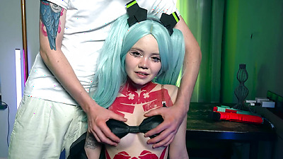 Big Shaft For Busty Anime Whore Rebecca Nikson