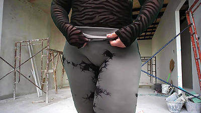 Big Fucking Booty STEPMOM Bouncing Arse In Yoga Pants