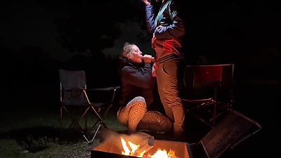 Using My Pussy at Public Camp! Trying to get CAUGHT!