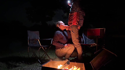 Using My Pussy at Public Camp! Trying to get CAUGHT!