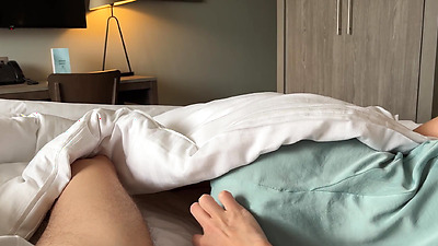 Stepmother And Son Share a Bed In A Hotel Taboo