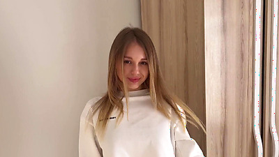 Gave An Booty Massage To A Student In Jeans.