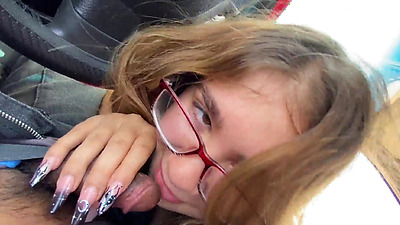 Sloppy head from teen by the road