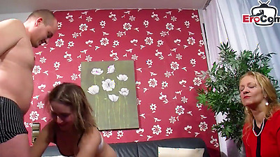 German neighbor wants to make a porn film with her boyfriend