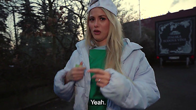 Public Agent Do you want to see my tacos XXX parody 18 year old blonde waitress