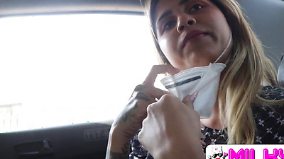 FREE VIDEO - If you give me some candy I'll suck your penis!! Busty chick on the street