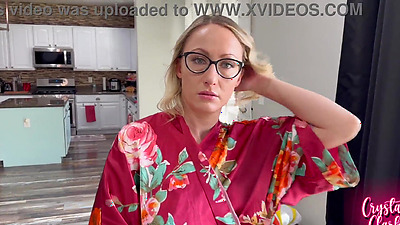 Stepmom Gets Caught Skinny Dipping!