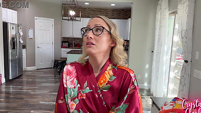 Stepmom Gets Caught Skinny Dipping!