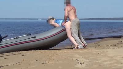 Lady Tourist and Boatman