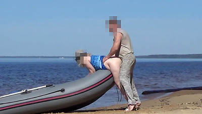 Lady Tourist and Boatman