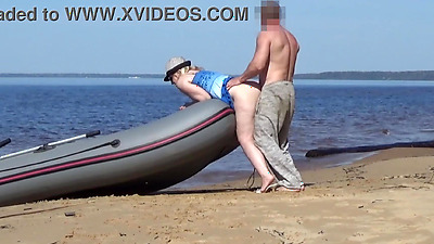 Lady Tourist and Boatman