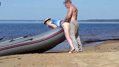 Lady Tourist and Boatman