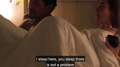 The Step-niece was surprised to see Uncle Carlos walking naked through the house.