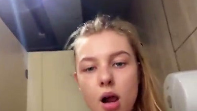 Fingering anal in the public
