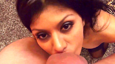 Submissive Mexican Milf Gabby Quinteros Drops To Her Knees!