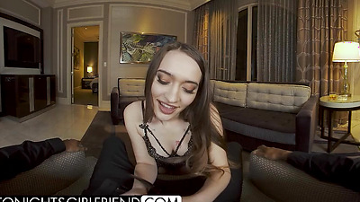 Petite Cutie Sera Ryder Shows Up In Her Sexy Lingerie To Get Fucked By Her Client Of The Night - The Booty