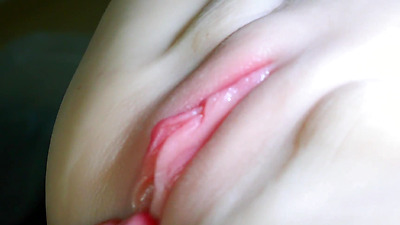 Sexy japanese perfect pussy close up