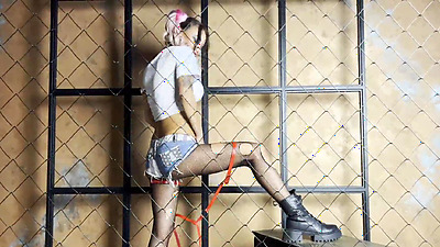 Harley Quinn aka Monika Fox Hard Fuck Holes With Baseball Bat & Huge Dildos (Free)