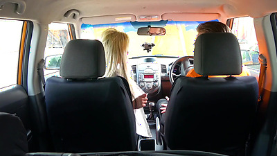 Fake Driving School - Test my TITS and then fuck my BUTT