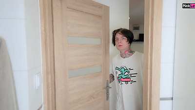 Fucked his stepsister thinking it's a sex doll from RosemaryDoll 4K - pinkloving